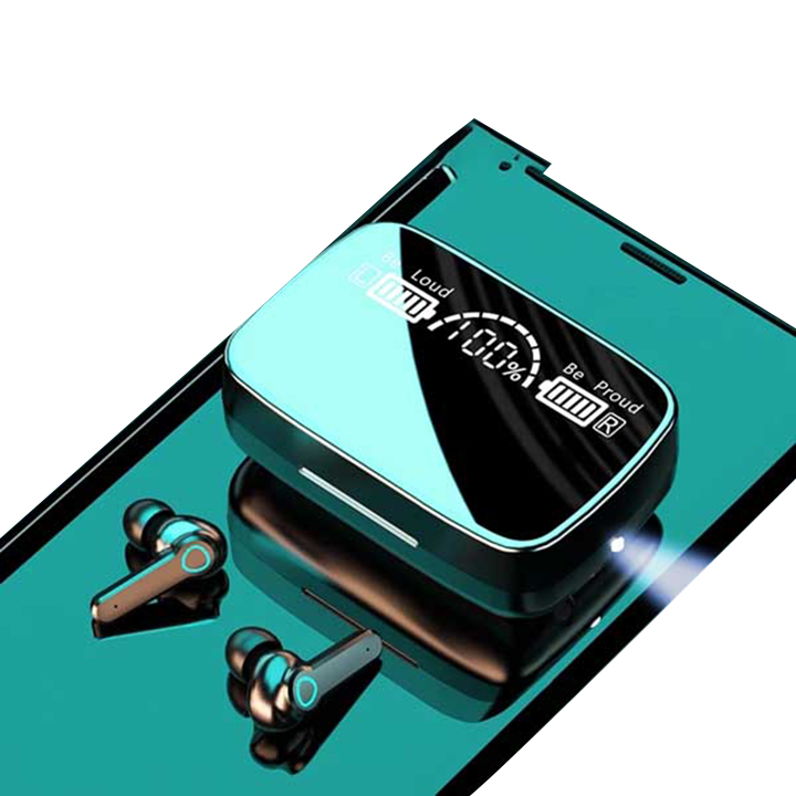 Picture of F9-5 Tws Wireless Blueooth Earphones Powerful LCD Display F9 Earbuds Wireless Headphones