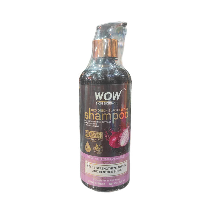 Picture of Wow Red Onion Black Seed Oil Shampoo with Red Onion Seed Oil Extract - 300 ml (India)