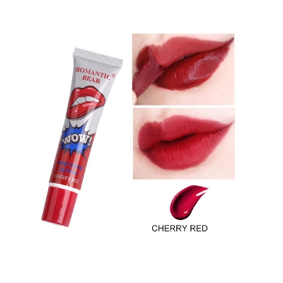Picture of WOW Lipstick Lip Gloss tint Waterproof batom Matte Liquid peel off , Impermeavel Lip Gloss for lips care maquiagem 1pcs - Lipstick