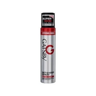 Picture of GATSBY Hair Spray Level 4 Set and Keep Spray Super Hard 250ml