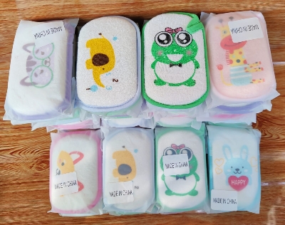 Picture of Baby Bath Sponge Soft for washing the body during bath - 1 piece - bath sponge By  Zikra Exclusive