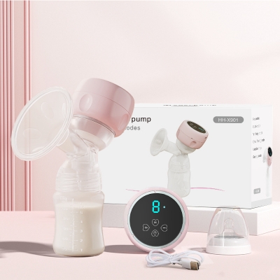 Picture of Electric Rechargeable Breastfeeding Pump Anti-Back Low Noise Breastfeeding Pump
