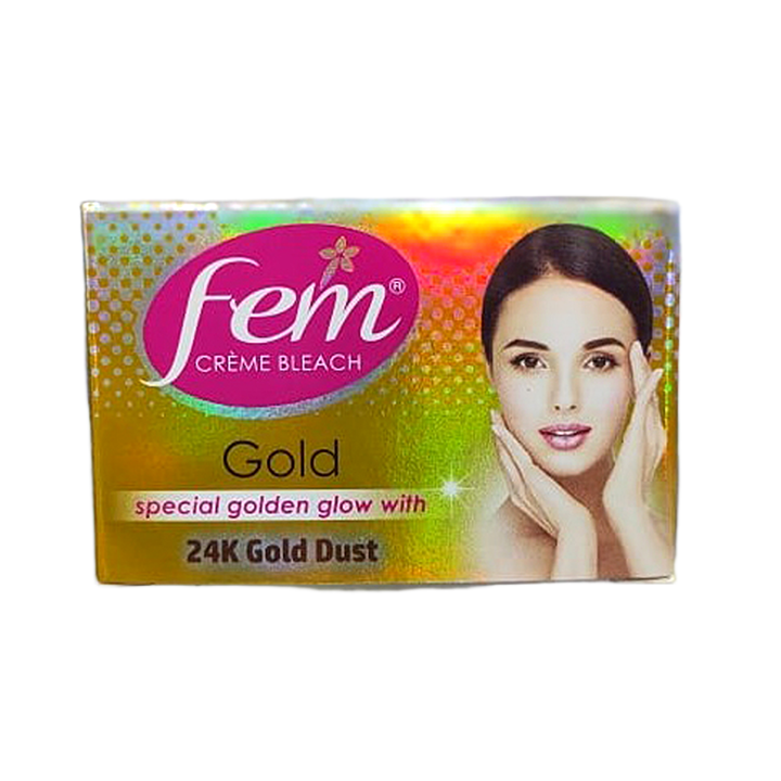 Picture of Fem Fairness 24K Gold Creme Bleach - 8g (India)