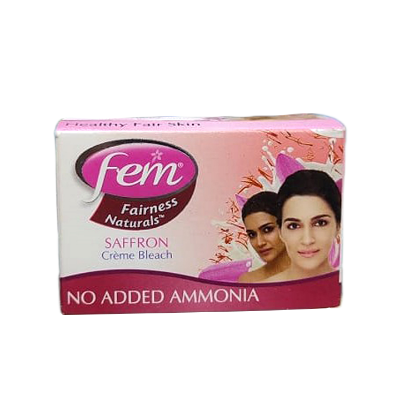 Picture of Fem Fairness Saffron Creme Bleach - 8g (India)