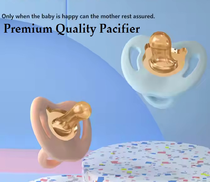 Picture of Children's Premium anti-colic silica gel pacifier Baby Chusni Teether with box