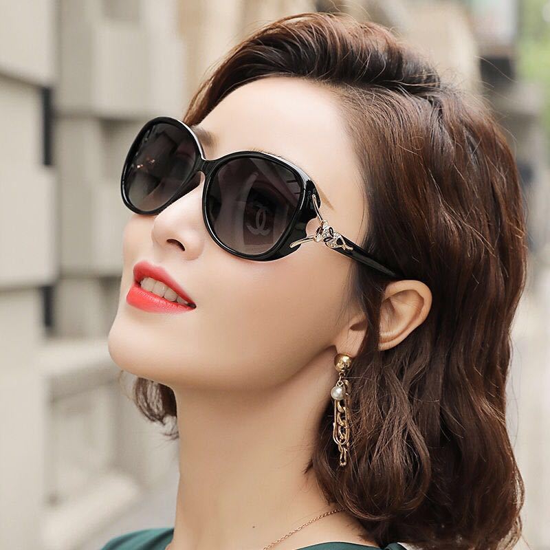 Picture of Premium Round Frame Ultraviolet Protection Ladies Sunglass