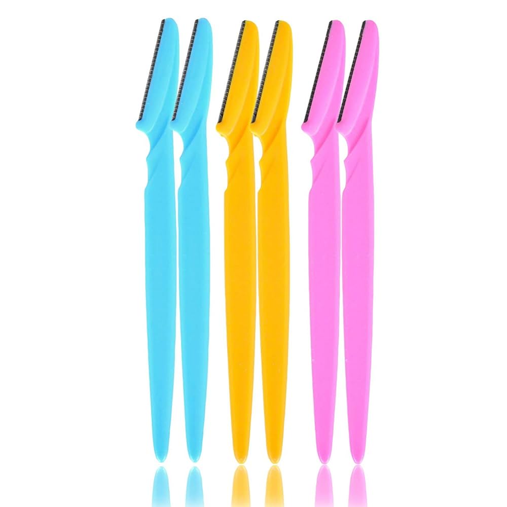 Picture of Colorful Eyebrow Trimmer Face Hair Razors Women 1/2/3/5/10 pcs