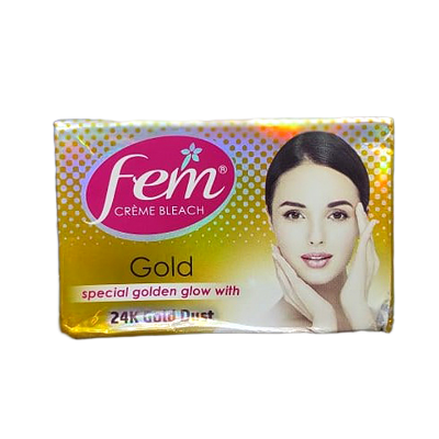 Picture of Fem Fairness 24K Gold Creme Bleach - 24g (India)