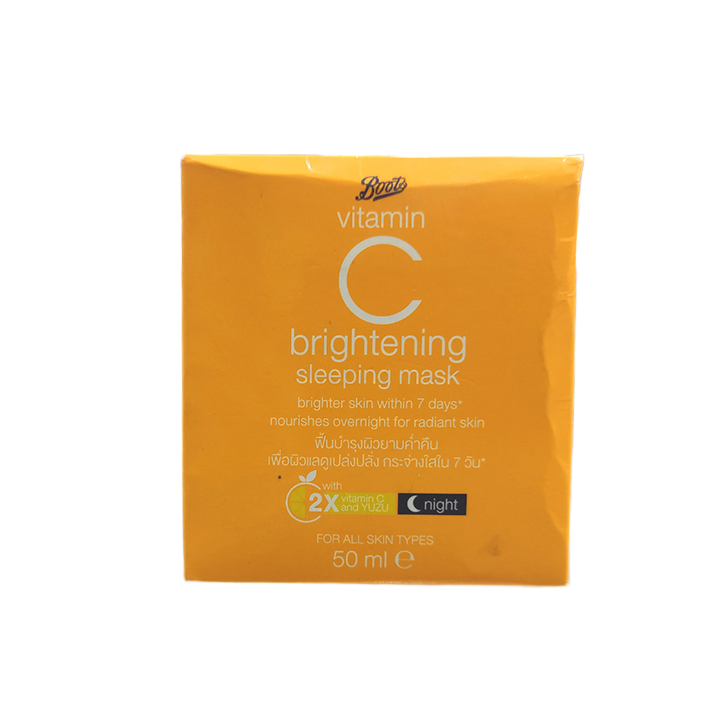 Picture of Boots Vitamin C Brightening Sleeping Mask Night Cream - 50ml