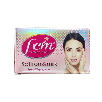 Picture of Fem Fairness Saffron & Milk  Creme Bleach - 24g (India)