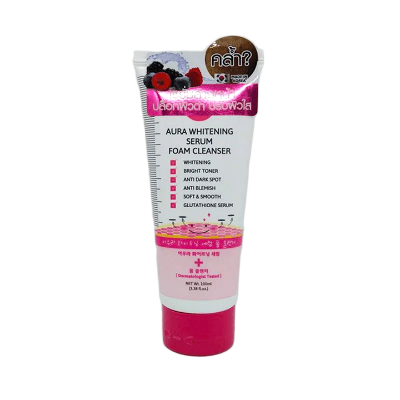 Picture of Cathy Doll Aura Whitening Serum Foam Cleanser - 100ml (Korea)
