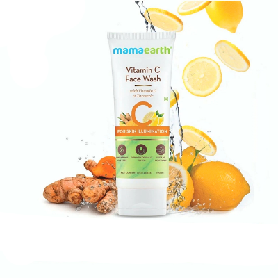 Picture of Herbal Mamaearth Vitamin C Face Wash - 100 ML (India)