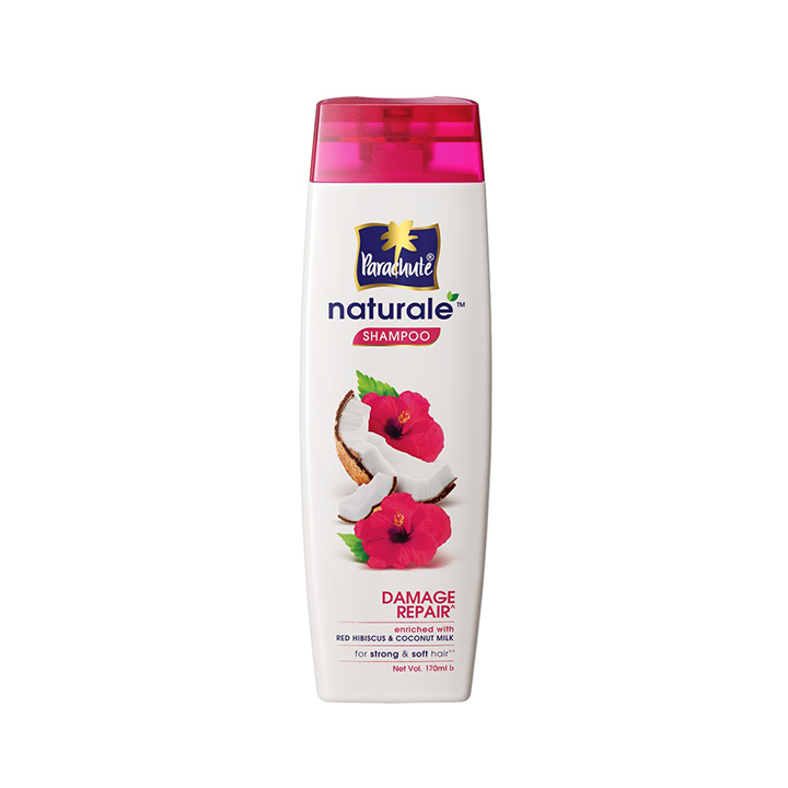 Picture of Parachute Naturale Damage Repair Shampoo with Red Hibiscus & Coconut Milk - 170ml
