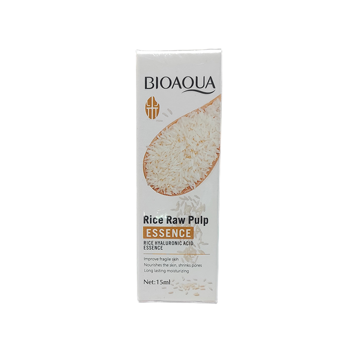 Picture of BIOAQUA Rice Raw Pulp Essence White Rice Hyaluronic Acid Essence Serum - 15ml
