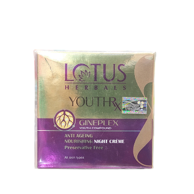 Picture of  Lotus Herbals YouthRx Night Cream - 50g (India)