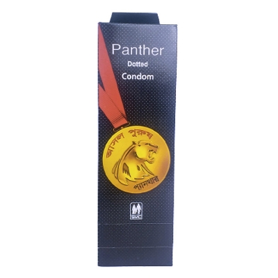Picture of Panther Condom for Men | Dotted Condom | Full Box - 3x12 - 36pcs | SMC