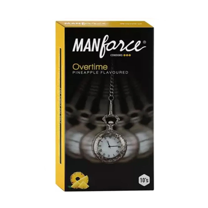 Picture of Manforce Condom for Men 10pcs Pack - Manforce 1500 Dots Litchi/ Game/ Black Grape/ Cocktail Hazenlut/ Cocktail Strawberry/ Sunny/ Strawberry/ Chocolate/ Orange/ Pineapple Flavor Condom (Made in India) - Select Variants & Order