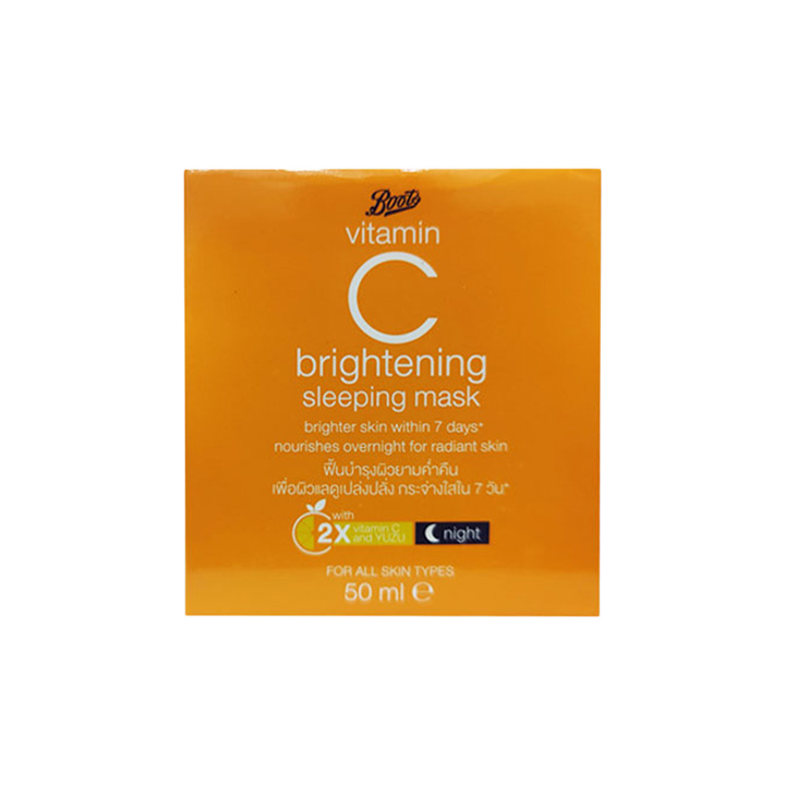 Buy Boots Vitamin C Brightening Sleeping Mask Night Cream 50ml at Best Price In Bangladesh