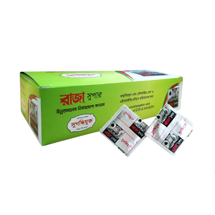 Buy Raja Supers Condom Rose Flavor 25pcs at Best Price In Bangladesh