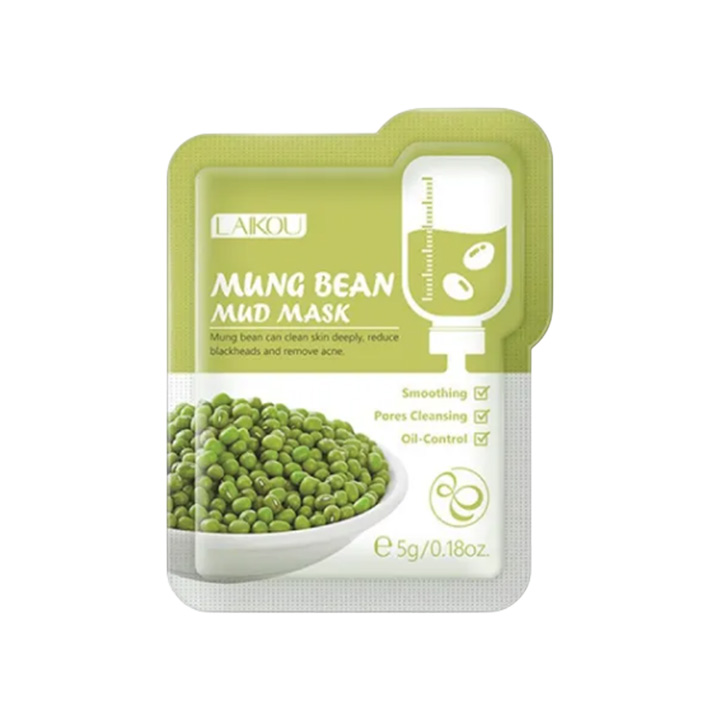 Buy Laikou Mung Bean Mud Mask 5g x 6 Pack at Best Price In Bangladesh