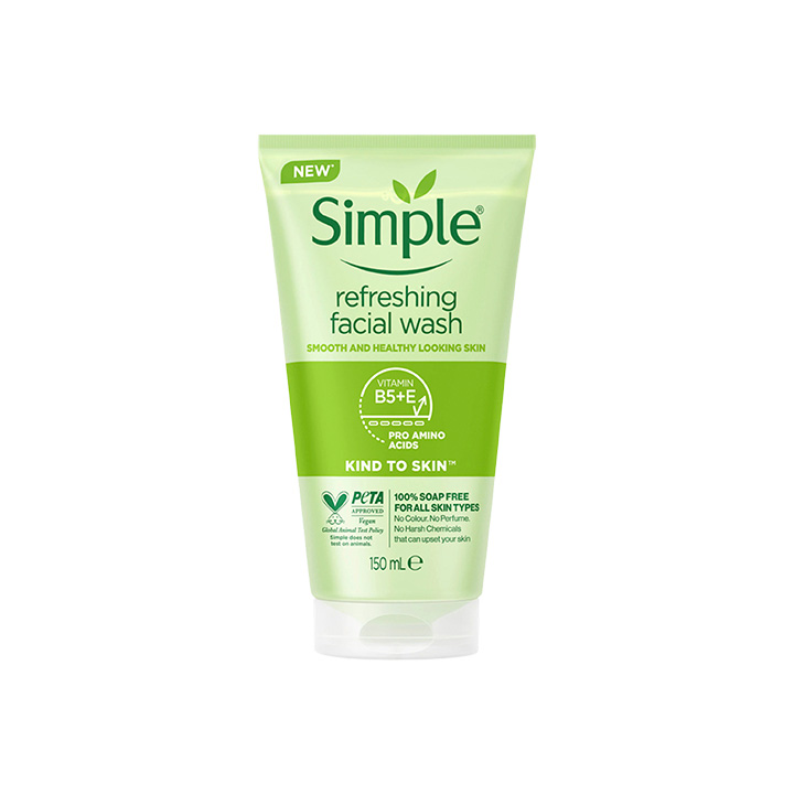 Buy Simple Face Wash - Simple Kind to Skin Refreshing Facial Gel Wash - 150ml at Best Price In Bangladesh