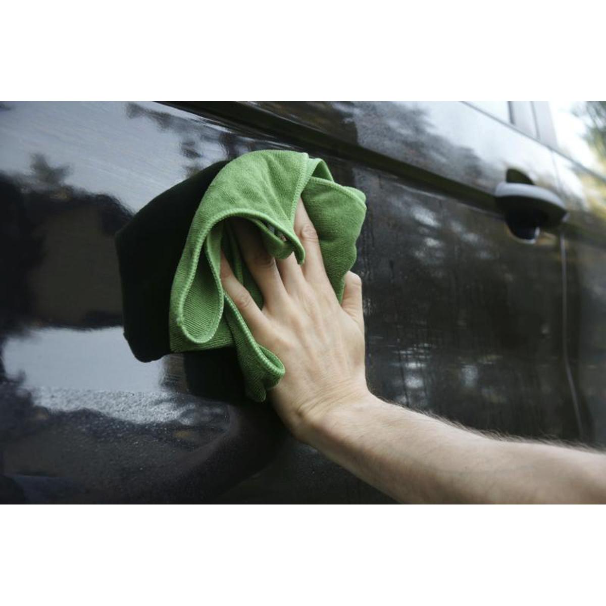 Picture of Micro fiber Car Towel Cleaning Cloth - Green