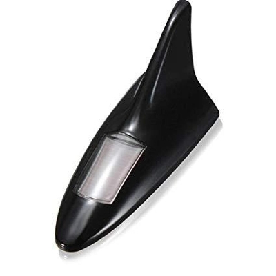 Picture of New Shark Fins Lamp Car Solar Energy Light Lamp  - Black