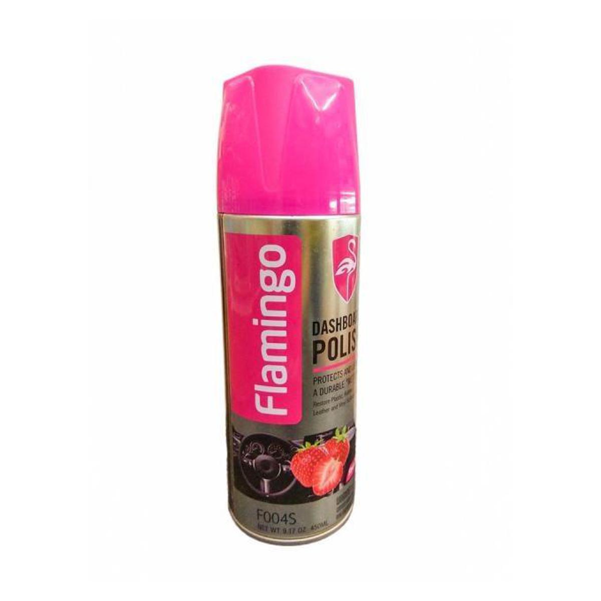 Picture of Flamingo Dashboard Polish  450ml (strawberry) - car / Motorcycles