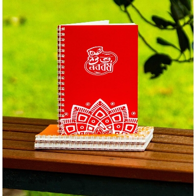 Picture of Shuvo Noboborsho Red Colour Spiral Notebook (SN201903201)