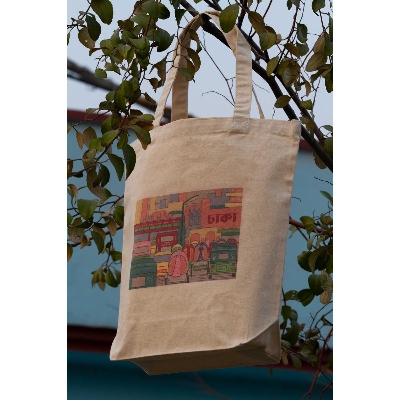 Picture of Sevendays Dhaka Canvas Tote Bag