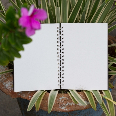 Picture of Executive Series Black Spiral Large Notebook