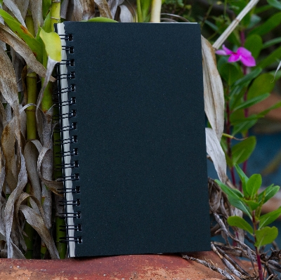 Picture of Executive Series Black Spiral Large Notebook