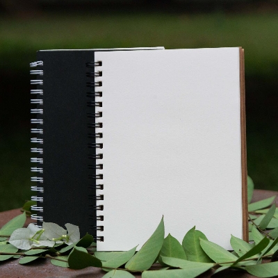 Picture of Executive Series Black & Kraft Spiral Notebook 2-Pack