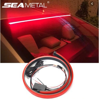 Picture of 12V LED Car Brake Lights Auto Rear High Brake Lamps Signal Flexible Mount Lamp - 90cm