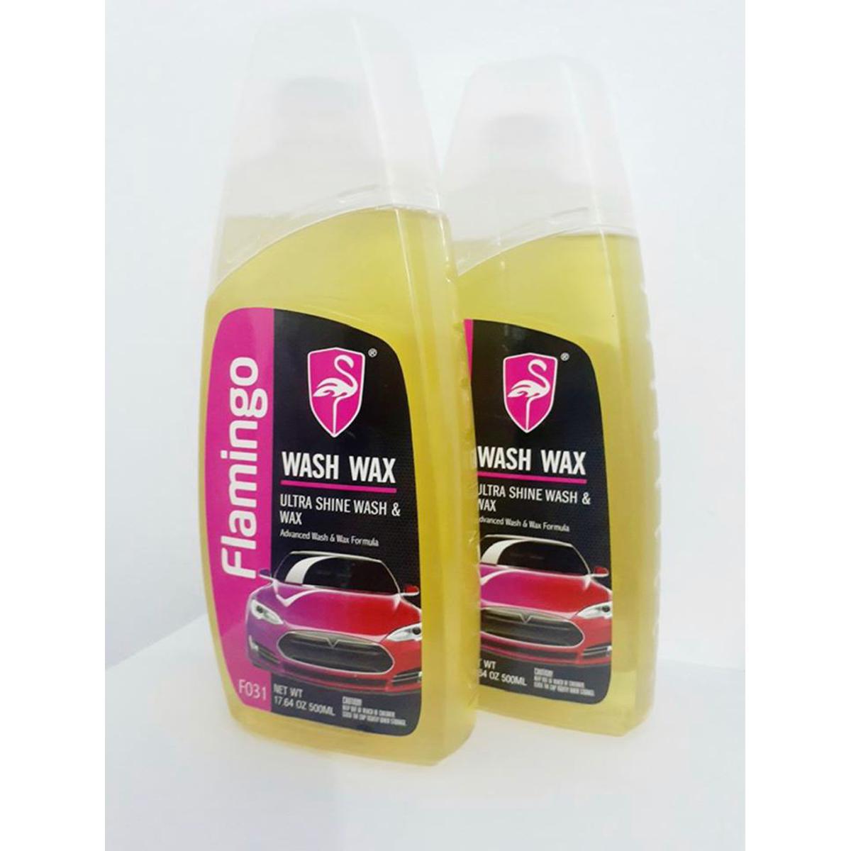 Picture of New Flamingo Car Wash Wax Shampoo (Original) - 1pcs