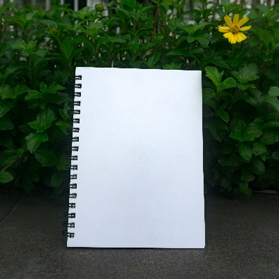 Picture of Executive Series White Cover Spiral Notebook