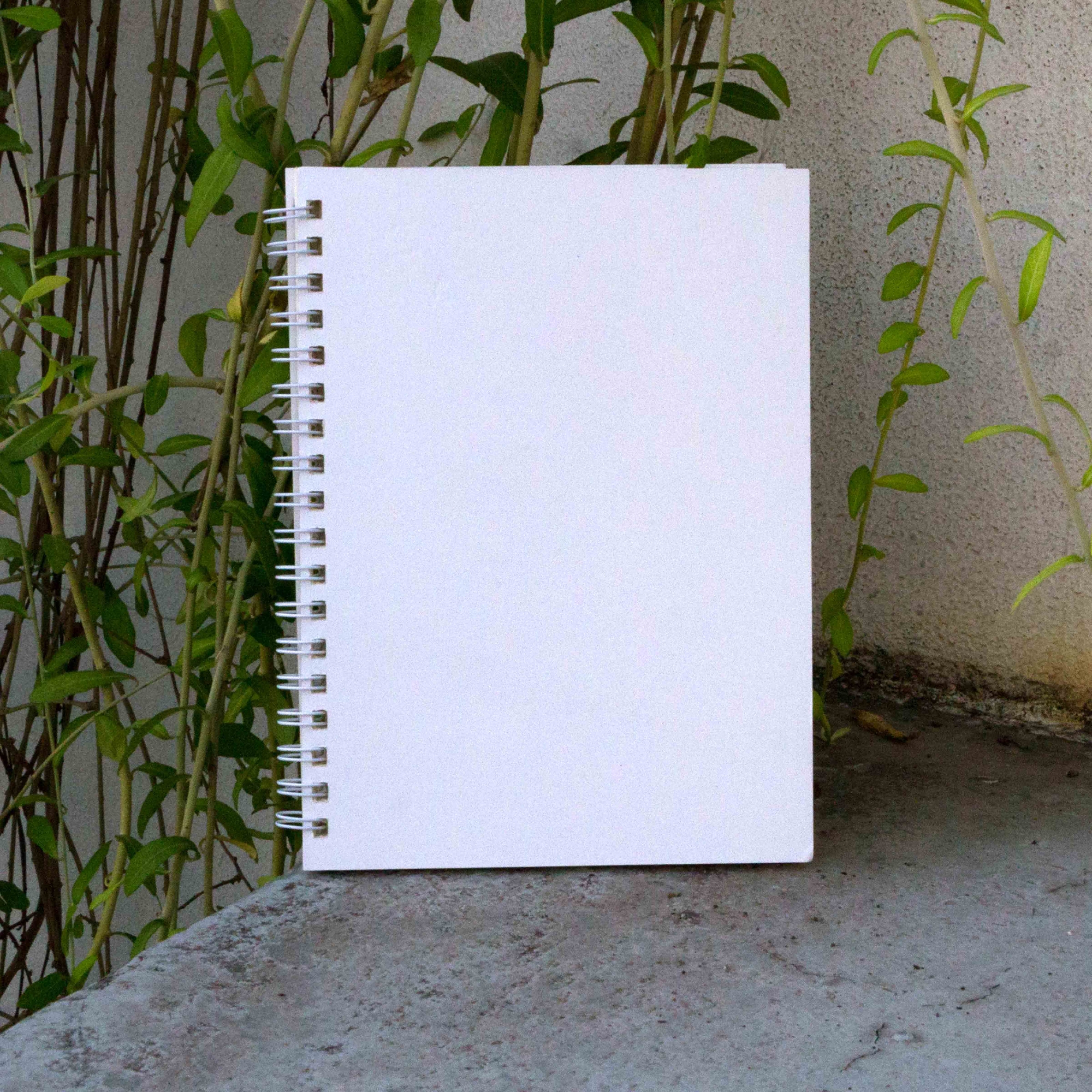 Picture of Executive Series White Cover Spiral Notebook