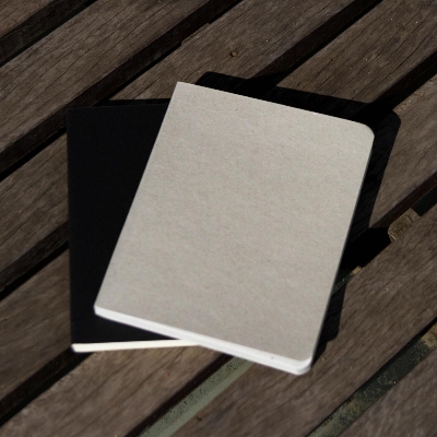 Picture of Pocket Series Black & Gray Notebook 2-Pack