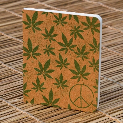 Picture of Cannabis Series Brown Cover Notebook (SN20201125)