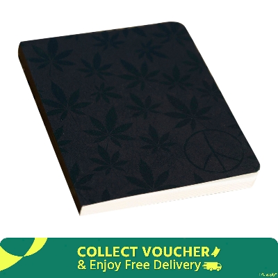 Picture of Cannabis Series Black Leaf Notebook (SN20201125)