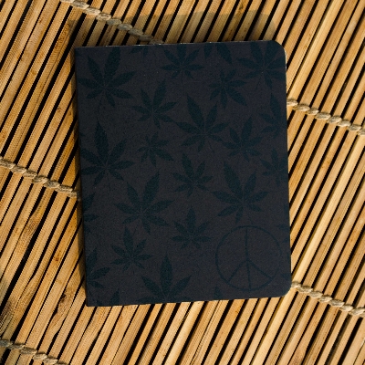 Picture of Cannabis Series Black Leaf Notebook (SN20201125)
