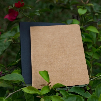 Picture of Writers Edition Black & Kraft Lined Notebook 2-Pack