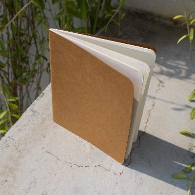 Picture of Everyday Graphic Plain(Portrait) Kraft Notebook