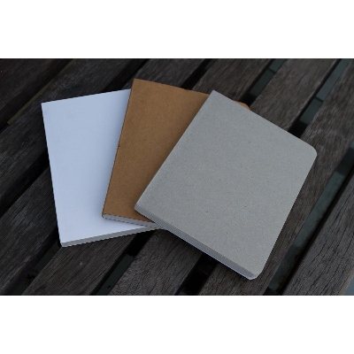 Picture of Pocket Series White Gray Kraft Notebook 3-Pack