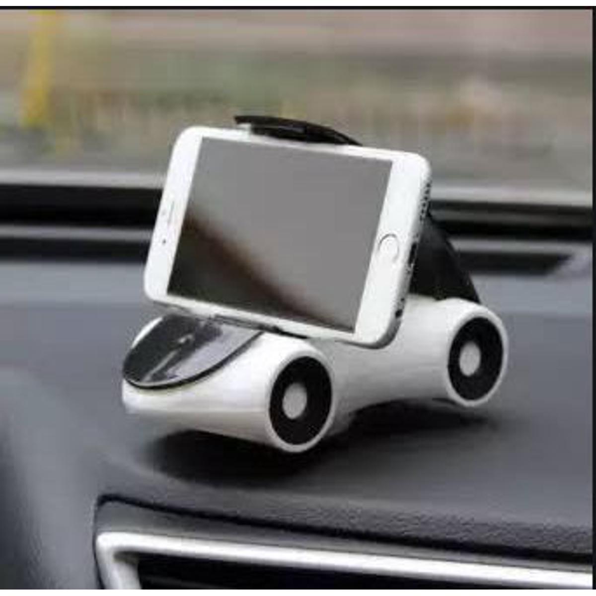 Picture of Car Models Phone Holder 360 Degrees Rotating Car Phone Holder White