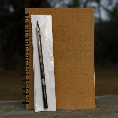 Picture of Designer Series Dot-Grid Notebook (Dot-Grid Print Cover) with Pencil (SN202010125)