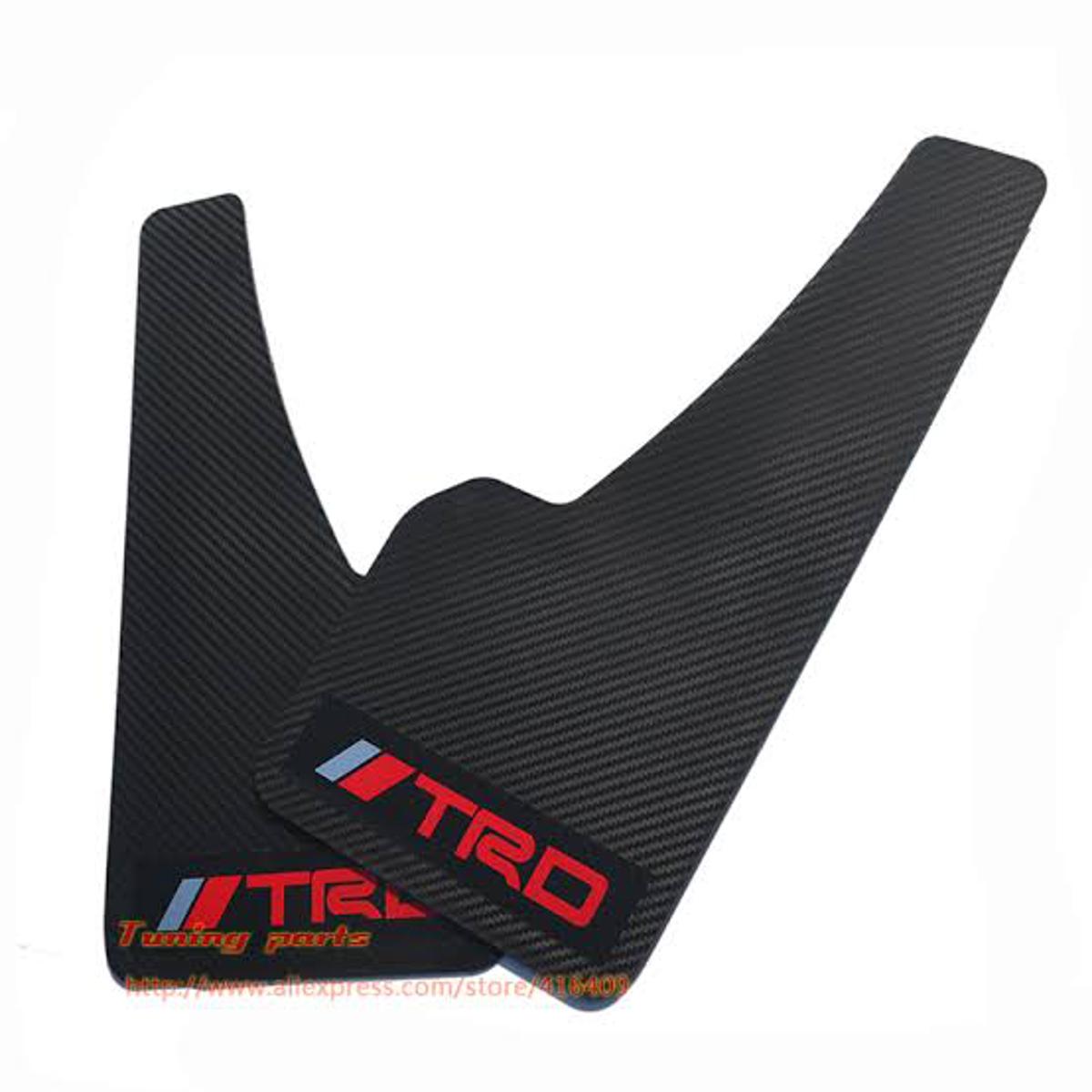 Picture of TRD Carbon Mud Flaps - Black 4 pcs