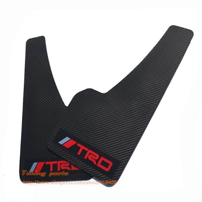 Picture of TRD Carbon Mud Flaps - Black 4 pcs