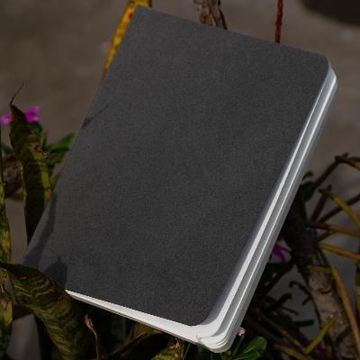 Picture of Middle Man Texture Black Notebook