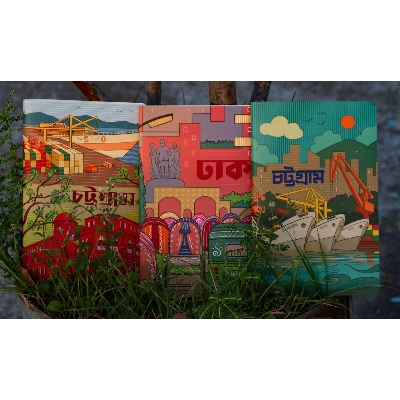Picture of Dhaka & Chattogram Notebook (SN202008122, SN202130128 & SN202130128) 3-Pack